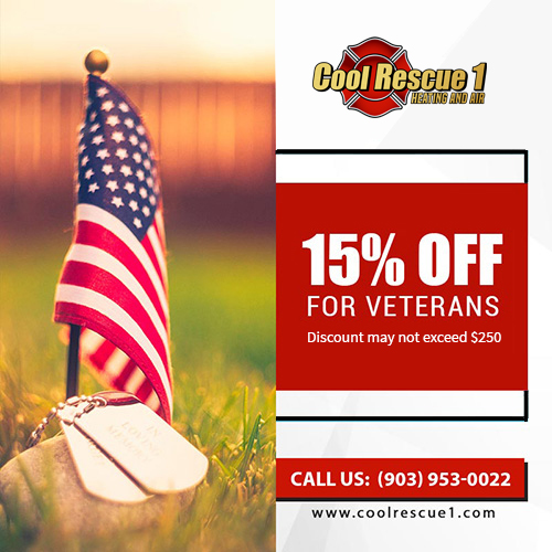 Veterans 15% off